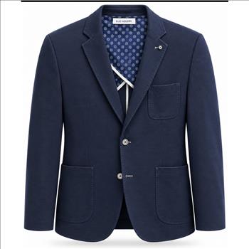 Men's Blazer Sz 46 By Blue Industry Compare at $475.00 Retail