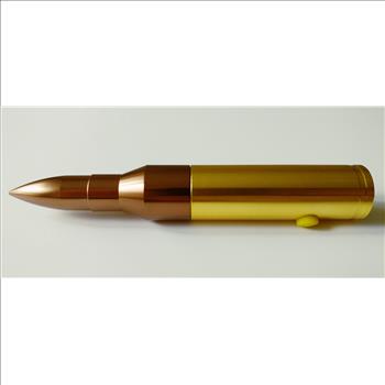50 Caliber 9 LED Flashlight - Gold