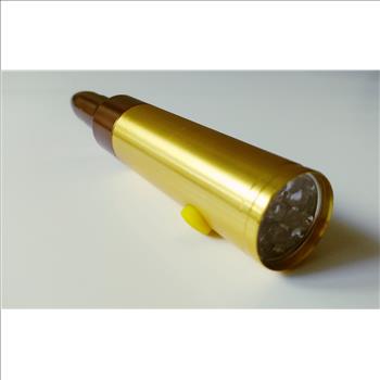 50 Caliber 9 LED Flashlight - Gold