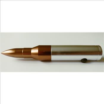 50 Caliber 9 LED Flashlight - Silver