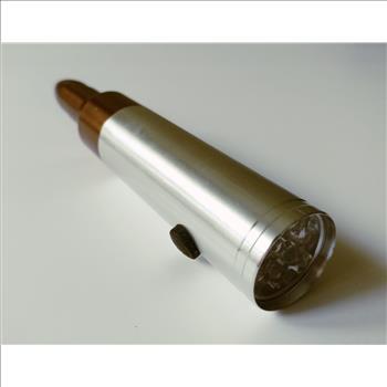 50 Caliber 9 LED Flashlight - Silver