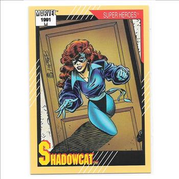 1991 Marvel Super Heroes Trading Card Series 2 Impel Shadowcat #9
