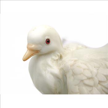 Vintage Rubg's Collection Resin Dove Sculpture