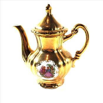 Vintage Japan Porcelain Tea Pot with Lid