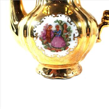 Vintage Japan Porcelain Tea Pot with Lid