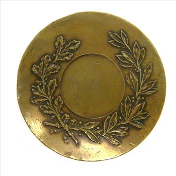 Vintage Commemorative Bronze Medal