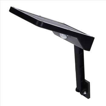 Two Outdoor Wall Solar Lights 48 LED Security Motion Sensor Lamp Black