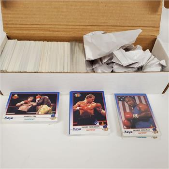 Vintage 1991 Kayo Boxing Lot of 375 Trading Cards