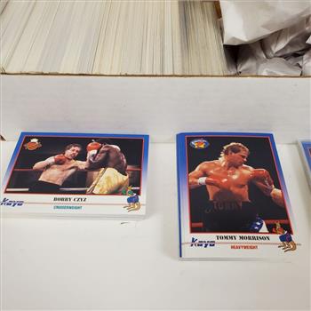 Vintage 1991 Kayo Boxing Lot of 375 Trading Cards