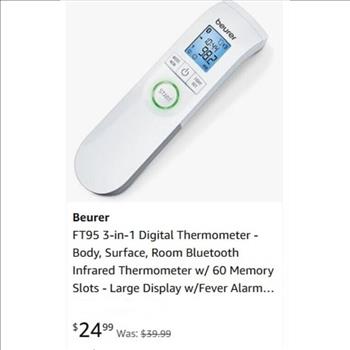 Beurer Non Contact Smart Thermometer