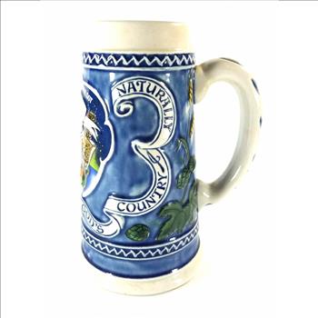 Vintage 1982 Old Style Beer Stein Brewery Ceramic Limited Edition Heileman Chicago