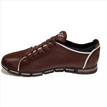 BF Jingpin XiuXian Mens Size 11 Classic Style Brown Leather Casual Lace Up Shoes