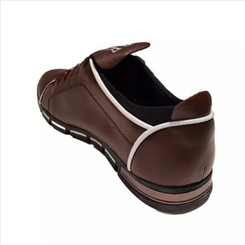 BF Jingpin XiuXian Mens Size 11 Classic Style Brown Leather Casual Lace Up Shoes