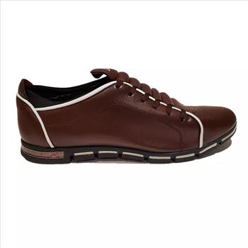 BF Jingpin XiuXian Mens Size 11 Classic Style Brown Leather Casual Lace Up Shoes