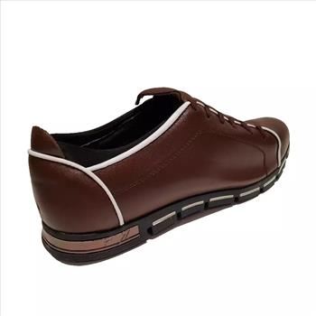 BF Jingpin XiuXian Mens Size 11 Classic Style Brown Leather Casual Lace Up Shoes