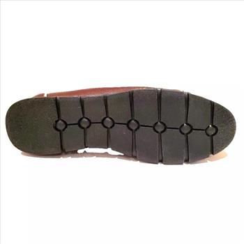 BF Jingpin XiuXian Mens Size 11 Classic Style Brown Leather Casual Lace Up Shoes