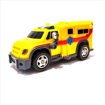 Vintage Matchbox Battery Operated Ambulance Model 2001