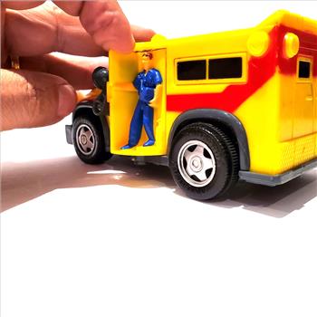 Vintage Matchbox Battery Operated Ambulance Model 2001