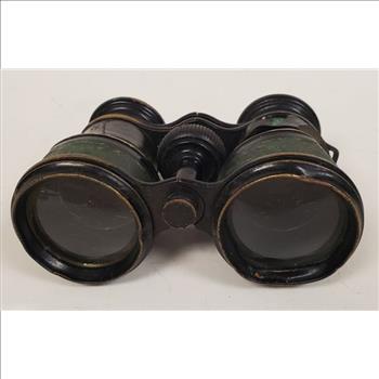 Vintage Touring Marque IRIS De Paris Aviation Opera Glasses Binoculars