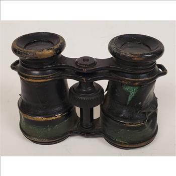 Vintage Touring Marque IRIS De Paris Aviation Opera Glasses Binoculars