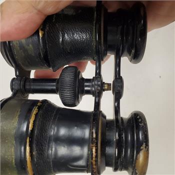 Vintage Touring Marque IRIS De Paris Aviation Opera Glasses Binoculars