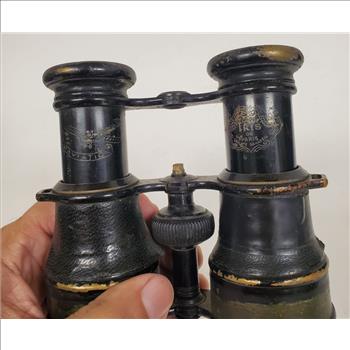 Vintage Touring Marque IRIS De Paris Aviation Opera Glasses Binoculars