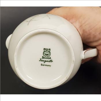 Vintage German PAAR Bavaria Porcelain Cramer Pitcher 4