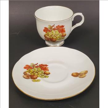 Vintage England Sadler Wellington Bone China Cup & Saucer