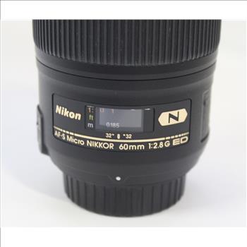NIKON - NIKKOR AF-S MICRO 60MM ED LENS