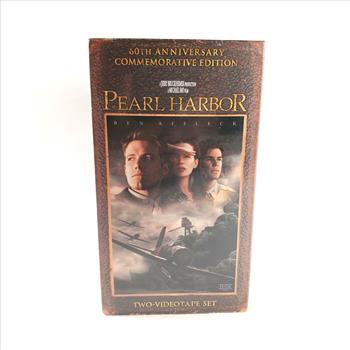 Pearl Harbor VHS 2001 2-Tape Set 60th Anniversary Commemorative Edition SEALED
