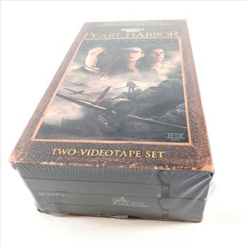 Pearl Harbor VHS 2001 2-Tape Set 60th Anniversary Commemorative Edition SEALED