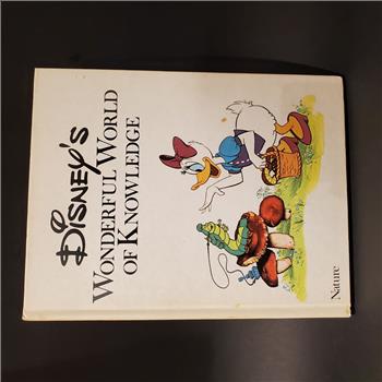 Two 1973 Walt Disney Wonderful World of Knowledge Hardcover Books
