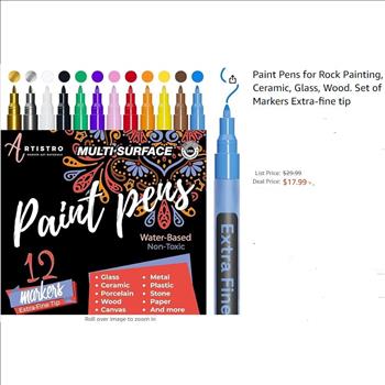 5 Boxes Acrylic Paint Markers