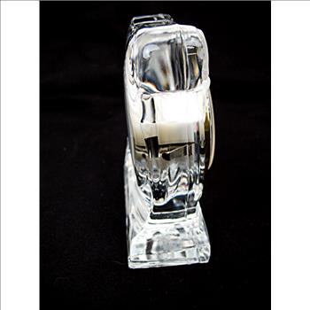 Crystal Elgin Clock c. 1970s