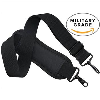Bomber and Company Replacement Shoulder Strap for Bags and Luggage Padded & Adjustable Bag Strap