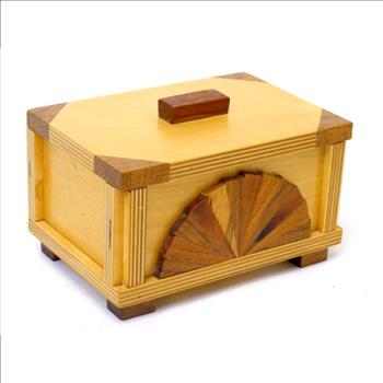 Hand Crafted Wood Chest