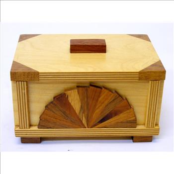 Hand Crafted Wood Chest
