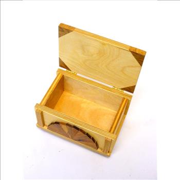 Hand Crafted Wood Chest