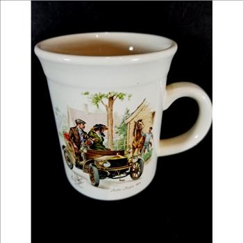 Bilton England 1904 Rolls Royce Ceramic Coffee Mug
