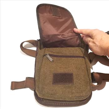 Canvas Waist Drop Leg Bag Thigh Pouch Hip Belt Fanny Pack for Travel Hiking