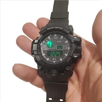 Mens Waterproof Cold Light Sport Wrist Watch