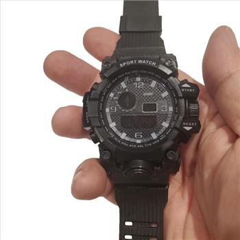 Mens Waterproof Cold Light Sport Wrist Watch