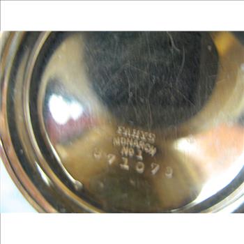 Antique Gold Filled Monarch Pocket Watch Case c. 1910s