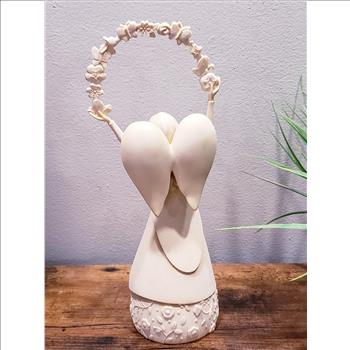 VTG Foundations  by Enesco Birthday Angel Figurine 2008