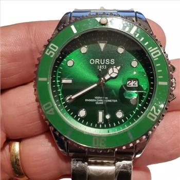 Men's Wrist Watch Orus Sngeen Chronometer W Stainless Steel Band