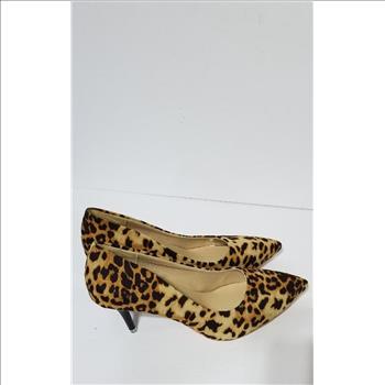 LEOPARD PRINT POINTED TOE HIGH HEELS- SIZE 9