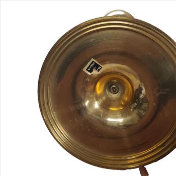 Vintage Brass Cherub Candlestick Renaissance Style Cherub Candle Holder Angel 8”