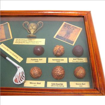 Golf Shadow Box