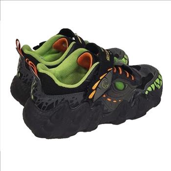 Skechers Boys O Saurus Lights 400112L Black Gray Running Shoes Sneakers Size 1.5 Vietnam