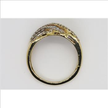 10 Kt Gold Diamond Ring 1.43 Carats